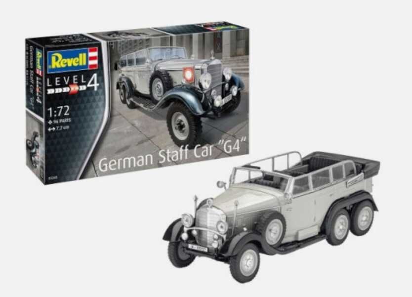 Revell Modellbausatz Mercedes-Benz G4 Stabswagen W31 - 12,28€ statt 17,94€ Revell Modellbausatz Mercedes Benz G4 Stabswagen W31 12,28€ statt 17,94€