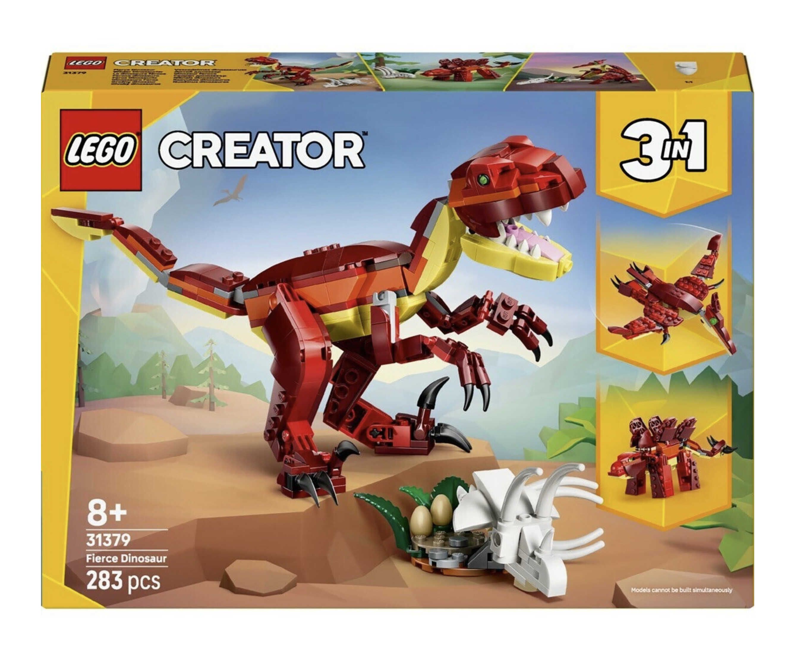 LEGO Creator 3-in-1 Der wilde Dinosaurier (31379) für 20,69€ statt 22,89€ LEGO Creator 3 in 1 Der wilde Dinosaurier (31379) für 20,69€ statt 22,89€