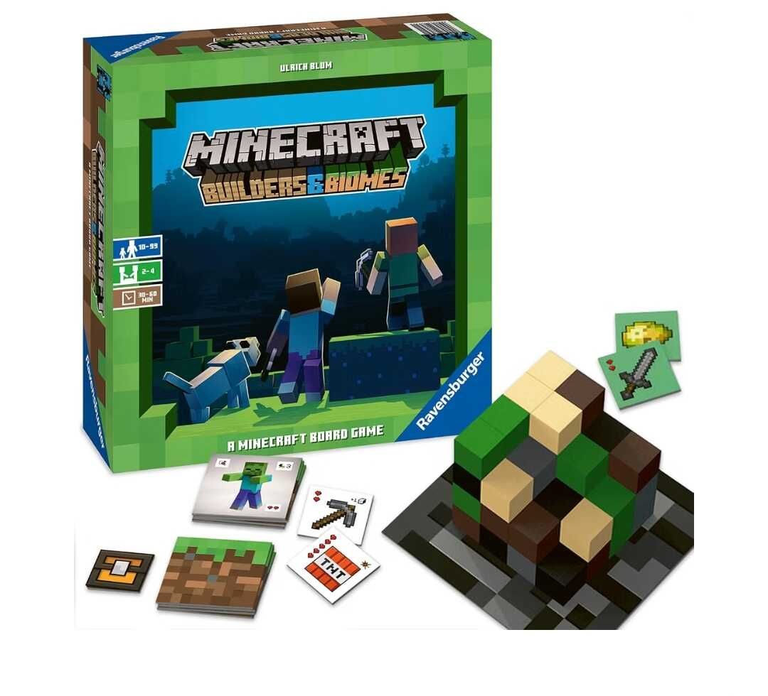 Ravensburger Familienspiel 26132 - Minecraft Builders & Biomes Ravensburger Familienspiel 26132 Minecraft Builders & Biomes
