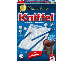 Schmidt Spiele 49203 Kniffel, Classic Line, mit großem Block, mit original Kniffelbecher für 12,99€ PVG 16,92€ 