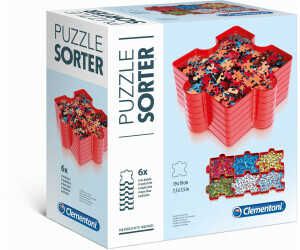 Clementoni Puzzle Sortierer   6X stapelbare Sortierhilfe Schalen für Aufbewahrung für 5,79€ PVG 9,55€