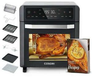 COSORI Heißluftfritteuse 12L mit 11 Funktionen und Sichtfenster für 129,99€ PVG 144,50€