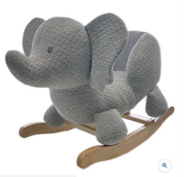 Schaukeltier Elefant aus Holz und Stoff 39,99€ statt 59,99€ Schaukeltier Elefant aus Holz und Stoff 39,99€ statt 59,99€
