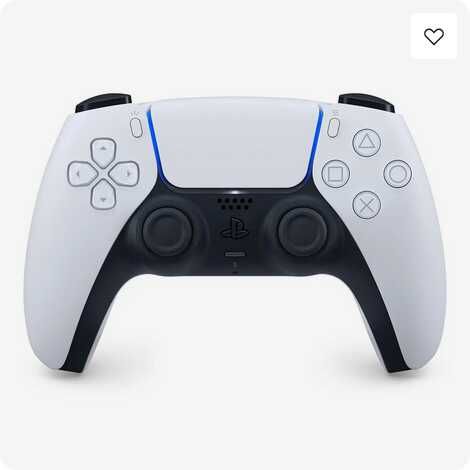 Playstation 5 DualSense Controller Weiß   Wireless Controller PS5 59,99€ statt 64,99€