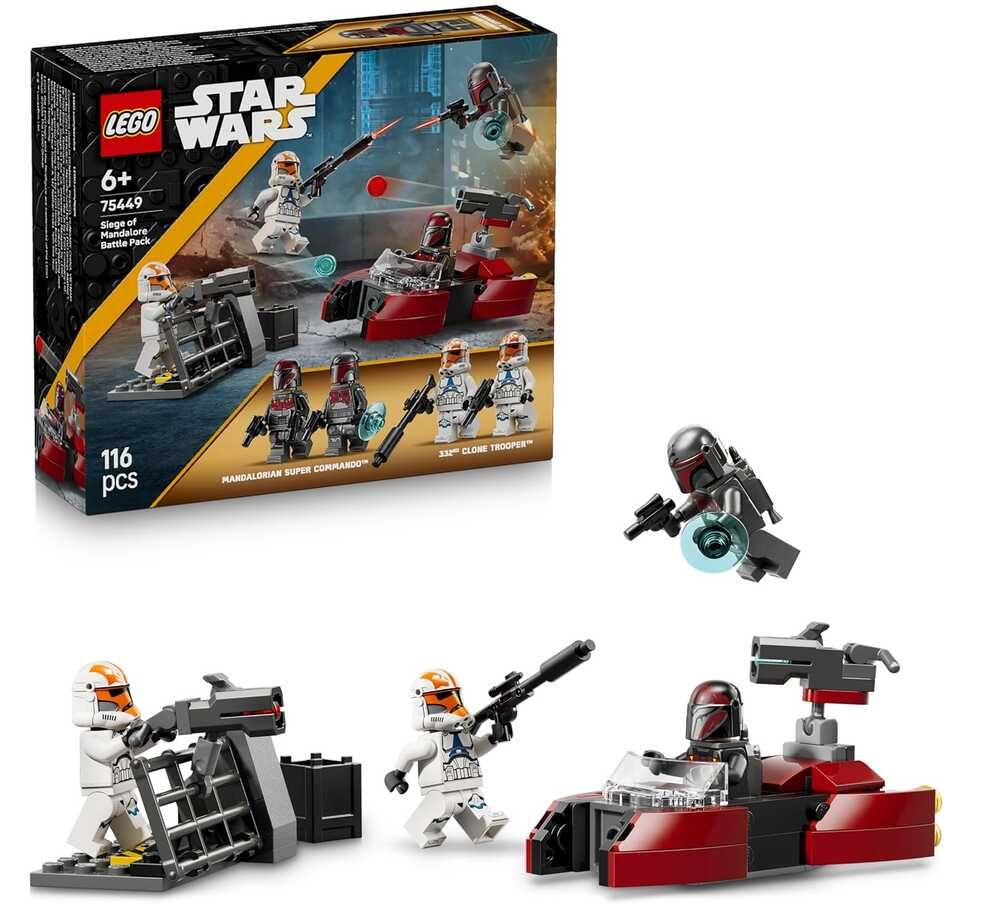 [Prime] LEGO Star Wars 75449 Belagerung von Mandalore Battle Pack   11,99€ statt 16,94€