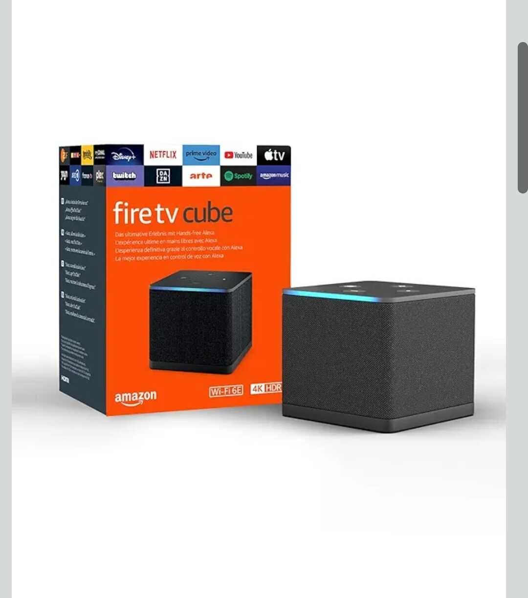 Amazon Fire TV Cube (Neueste Generation) | Streaming