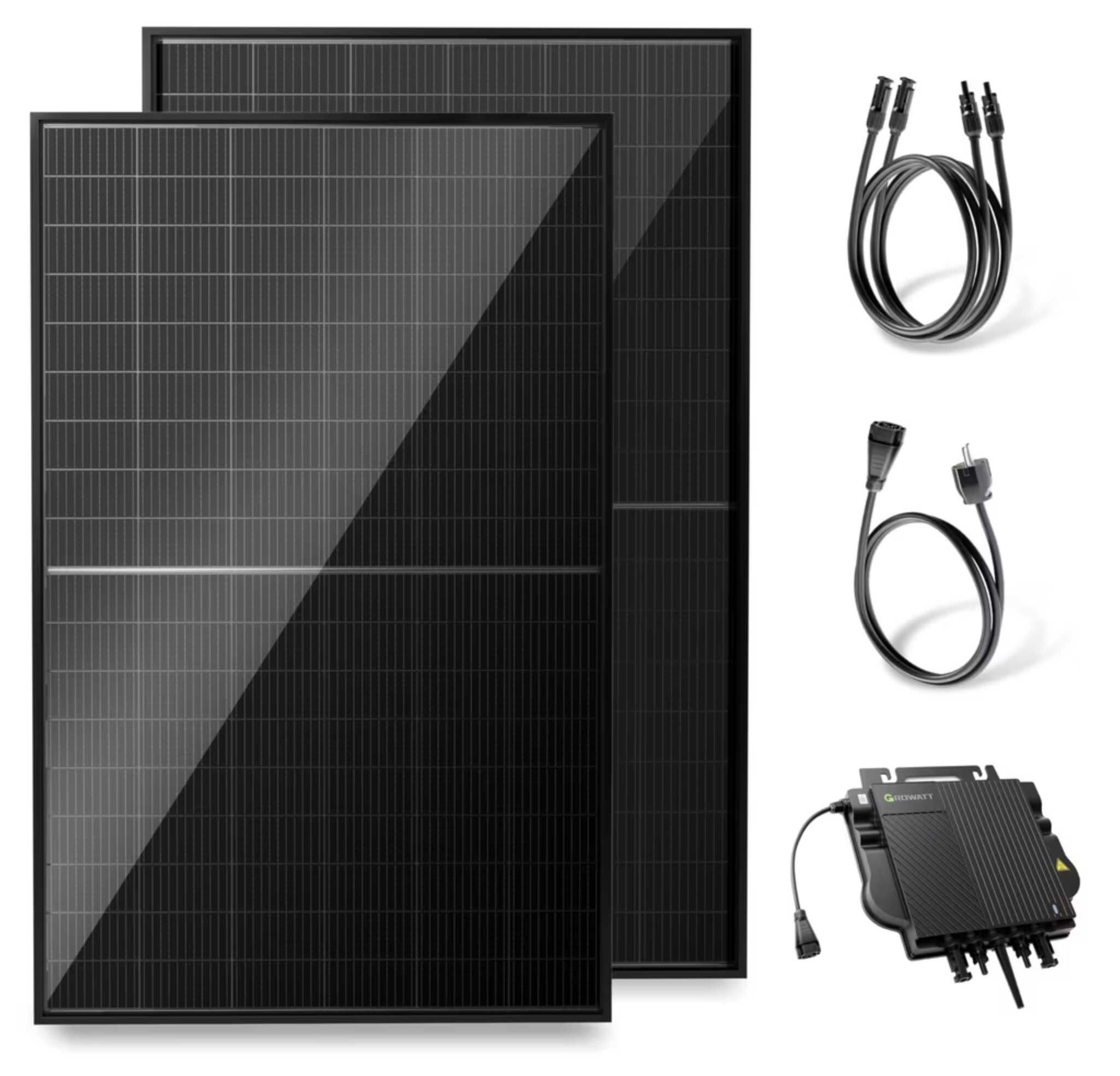 Solakon 1000W Balkonkraftwerk mit 800W Wechselrichter inkl. Zubehör für 246,95€ statt 269,99€