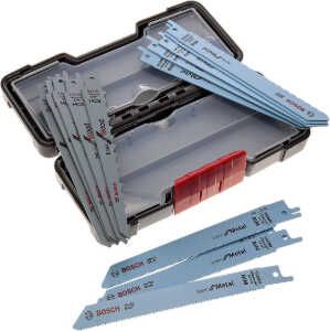 Bosch Säbelsägeblatt Wood and Metal Basic Set 15 tlg. für 16,69€ statt 24,48€