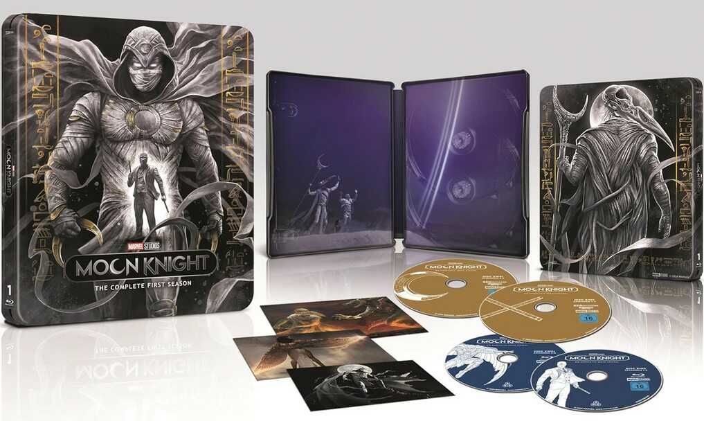 MARVEL Moon Knight   Staffel 1   Steelbook   Limited Edition (4K Ultra HD) (+ Blu ray) für 44,97€ statt 59,99€