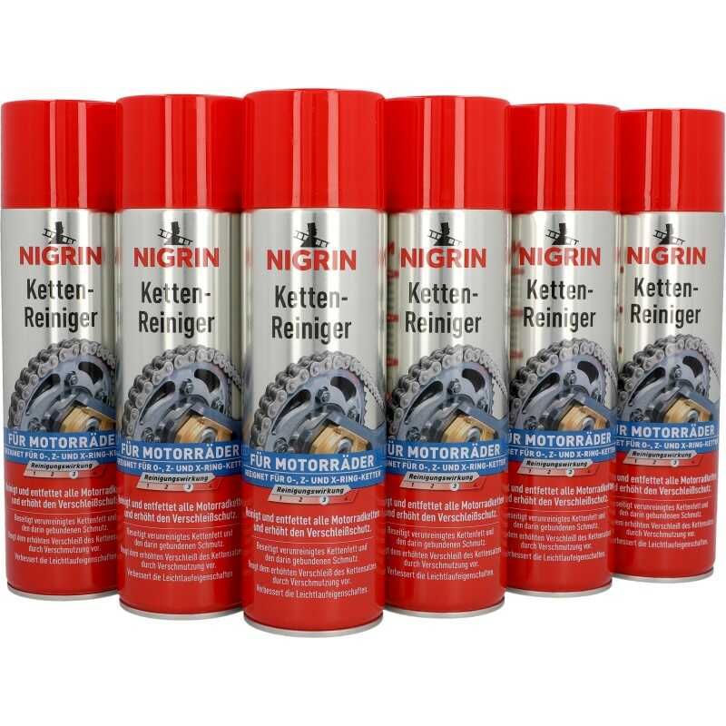 6x500ml Kettenreiniger Motorrad NIGRIN 16,99€ statt 18,88€