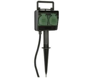 Brennenstuhl Garten-Steckdose/Außensteckdose 2-Fach mit Erdspieß für 8,95€ PVG 14,79€ Brennenstuhl Garten Steckdose/Außensteckdose 2 Fach mit Erdspieß für 8,95€ PVG 14,79€