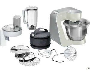 Bosch Küchenmaschine Serie 4, Edelstahl Schüssel 3,9 L, Knethaken für 177,66€ PVG 225,00€