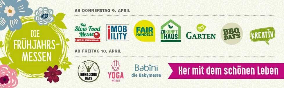 [Stuttgart][Frühjahrsmessen] Eintritt: Rabatt aufs Tages Ticket für alle Messen dank Babini Babymesse und DM [10. bis 12. April 2026]