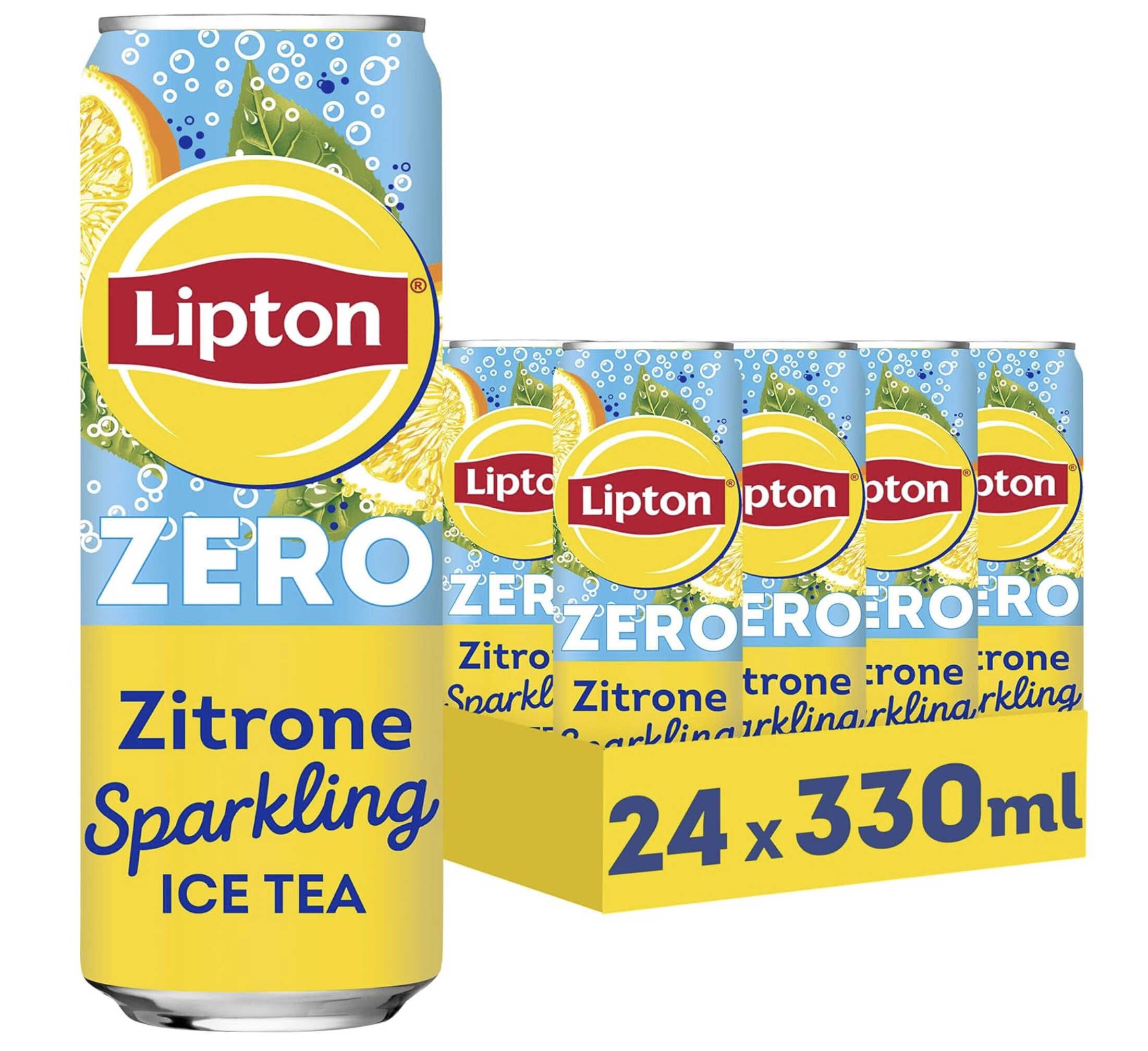 24x LIPTON ICE TEA Sparkling Lemon Zero ab 13,49€ statt 23,76€