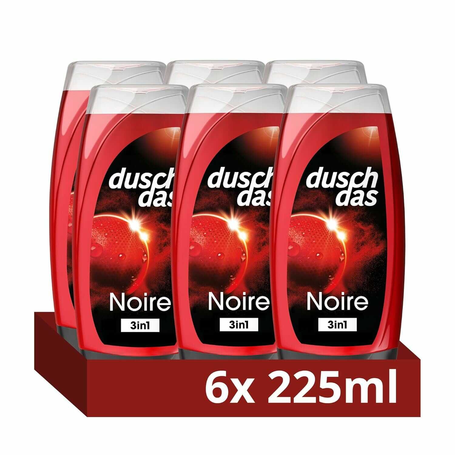 [Sparabo Amazon] Duschdas Duschgel Noire 6x225 ml 5,14€ statt 10,74€