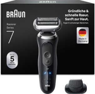 Braun 72 N1200si Series 7 Elektrorasierer, schwarz für 139,99€ statt 177,99€