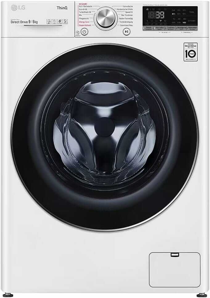 LG Electronics V7WD96H1A Waschtrockner 9 kg Waschen | 6 kg Trocknen 549€ statt 599€ LG Electronics V7WD96H1A Waschtrockner 9 kg Waschen | 6 kg Trocknen 549€ statt 599€