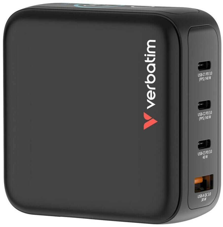 Verbatim Mini GaN Ladegerät | 140 W Verbatim Mini GaN Ladegerät | 140 W