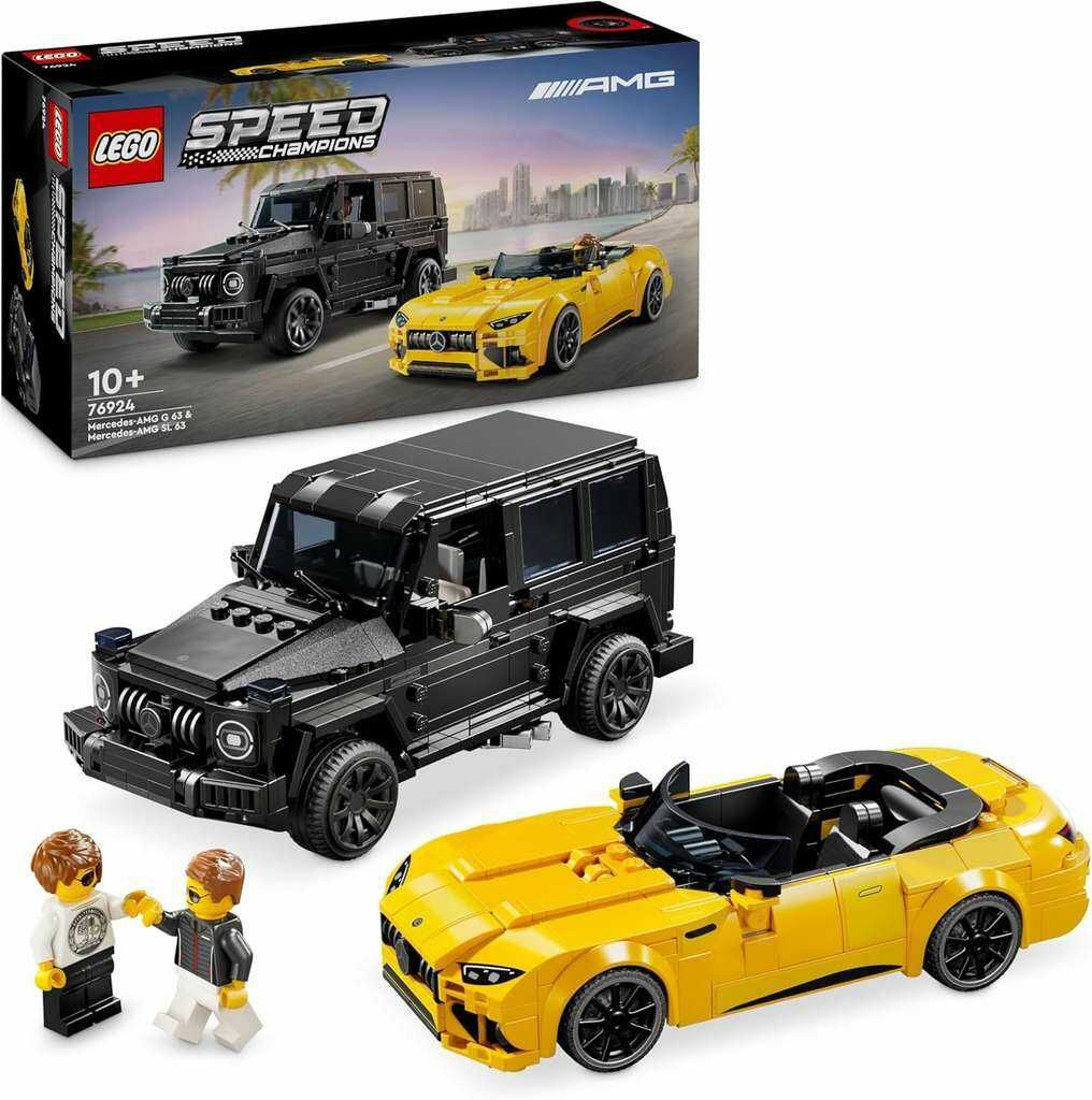 Mercedes AMG G 63 & Mercedes AMG SL 63 (76924), LEGO Speed Champions Konstruktionsspielsteine |Otto UP
