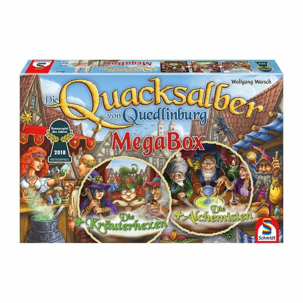 Die Quacksalber von Quedlinburg Mega Box mit Grundspiel + 2 Erweiterungen 39,99€ statt 54,90€