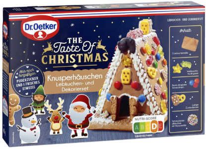 Dr. Oetker Knusper Häuschen, Lebkuchenhaus für 6,43€ statt 9,76€