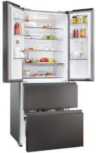 Haier HFR3718ENMD French Door Kühlschrank, 402 L, dark inox für 638,90€ statt 819,53€ Haier HFR3718ENMD French Door Kühlschrank, 402 L, dark inox für 638,90€ statt 819,53€