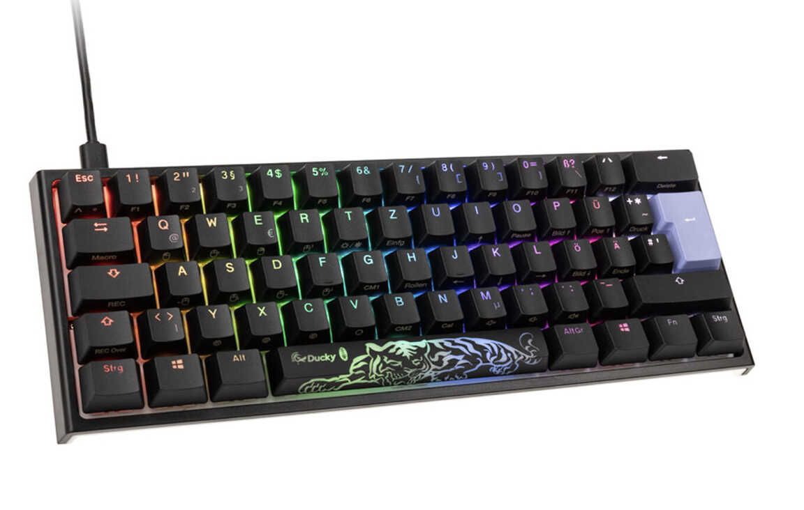 Ducky One 2 Pro Mini Gaming Tastatur, RGB LED   Kailh Brown für 26,89€ statt 38,77€