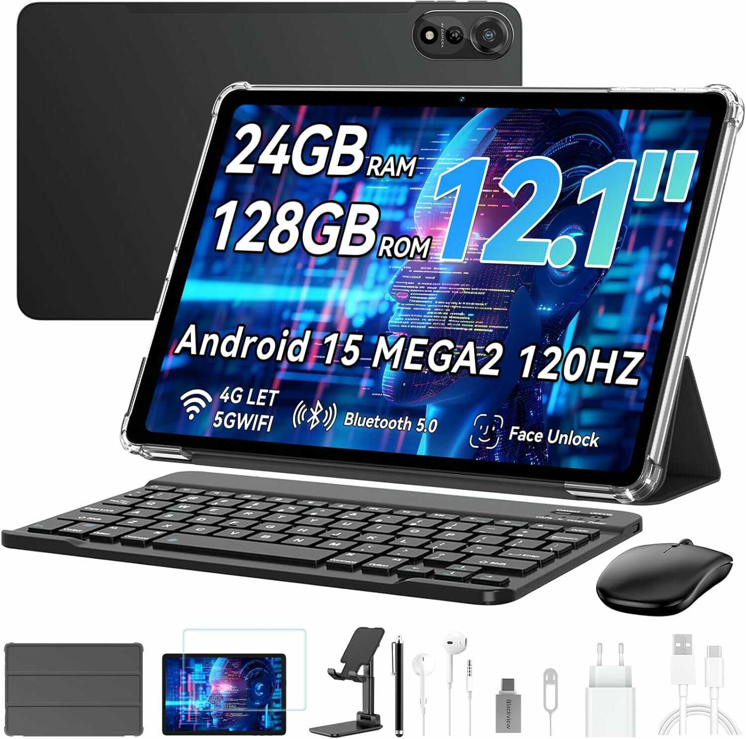 Black View Mega2 Tablet 128GB für 158,39€ statt 199,99€