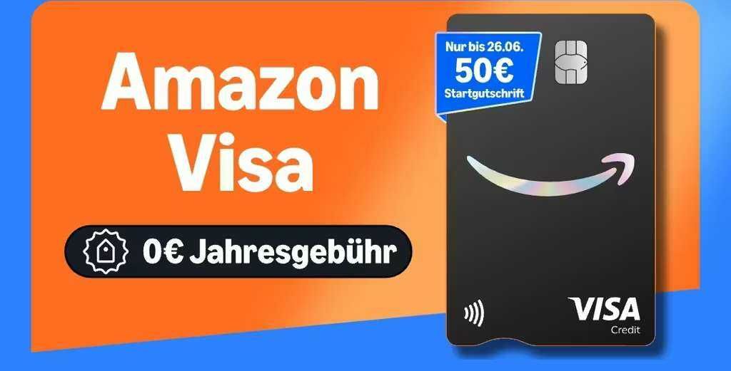 Amazon Visa jetzt mit 50€ Startgutschrift mit Amazon Prime Amazon Visa jetzt mit 50€ Startgutschrift mit Amazon Prime