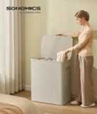 [Kaufland Card | personalisiert] SONGMICS Wäschekorb 190 L (3 Fächer) für 27,99€ dank 8€ Coupon (ansonsten 35,99€)