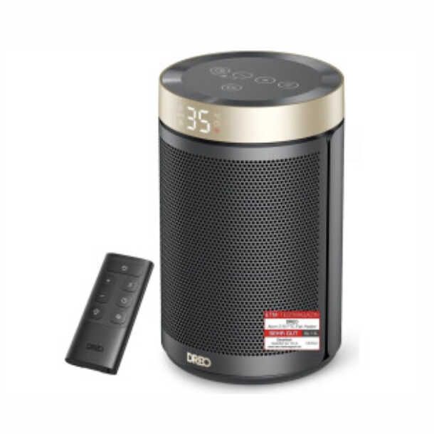 Dreo Energiesparender Heizlüfter mit 34 dB & 1500W für 38,23€ (statt 55€)