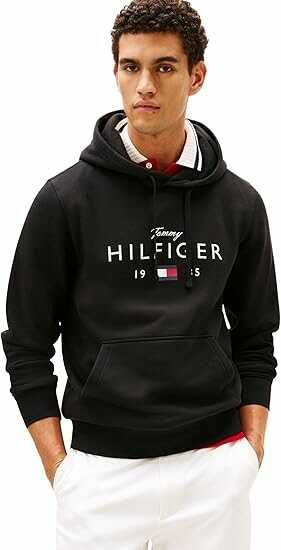 Tommy Hilfiger Herren Brand Love Big Hilfiger Hoodie  Gr. S XL 35,97€ statt 49,90€