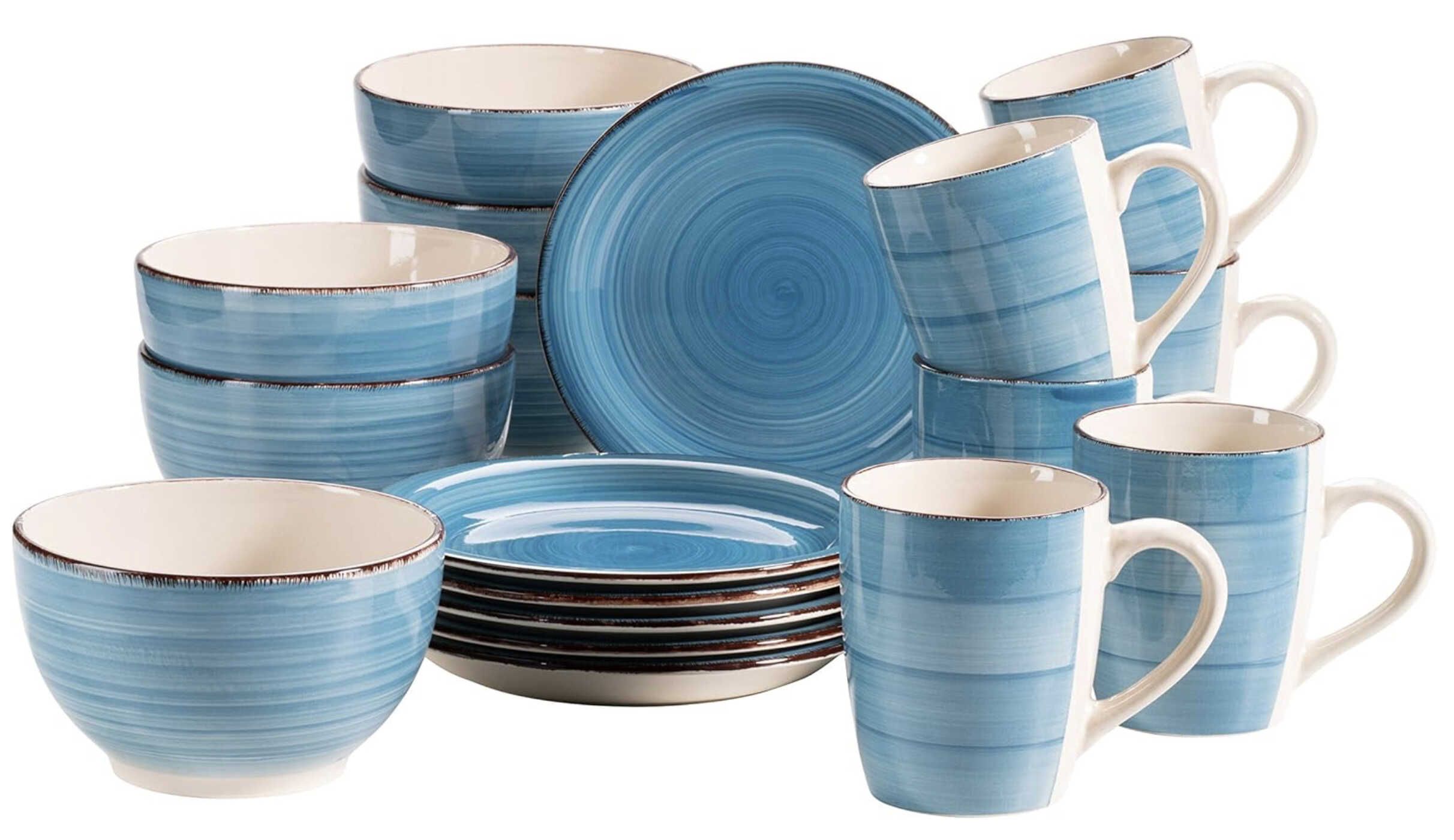 Mäser Geschirr-Set Lumaca dunkelblau (18-tlg.) im Vintage Look für 36,59€ statt 50,94€ Mäser Geschirr Set Lumaca dunkelblau (18 tlg.) im Vintage Look für 36,59€ statt 50,94€