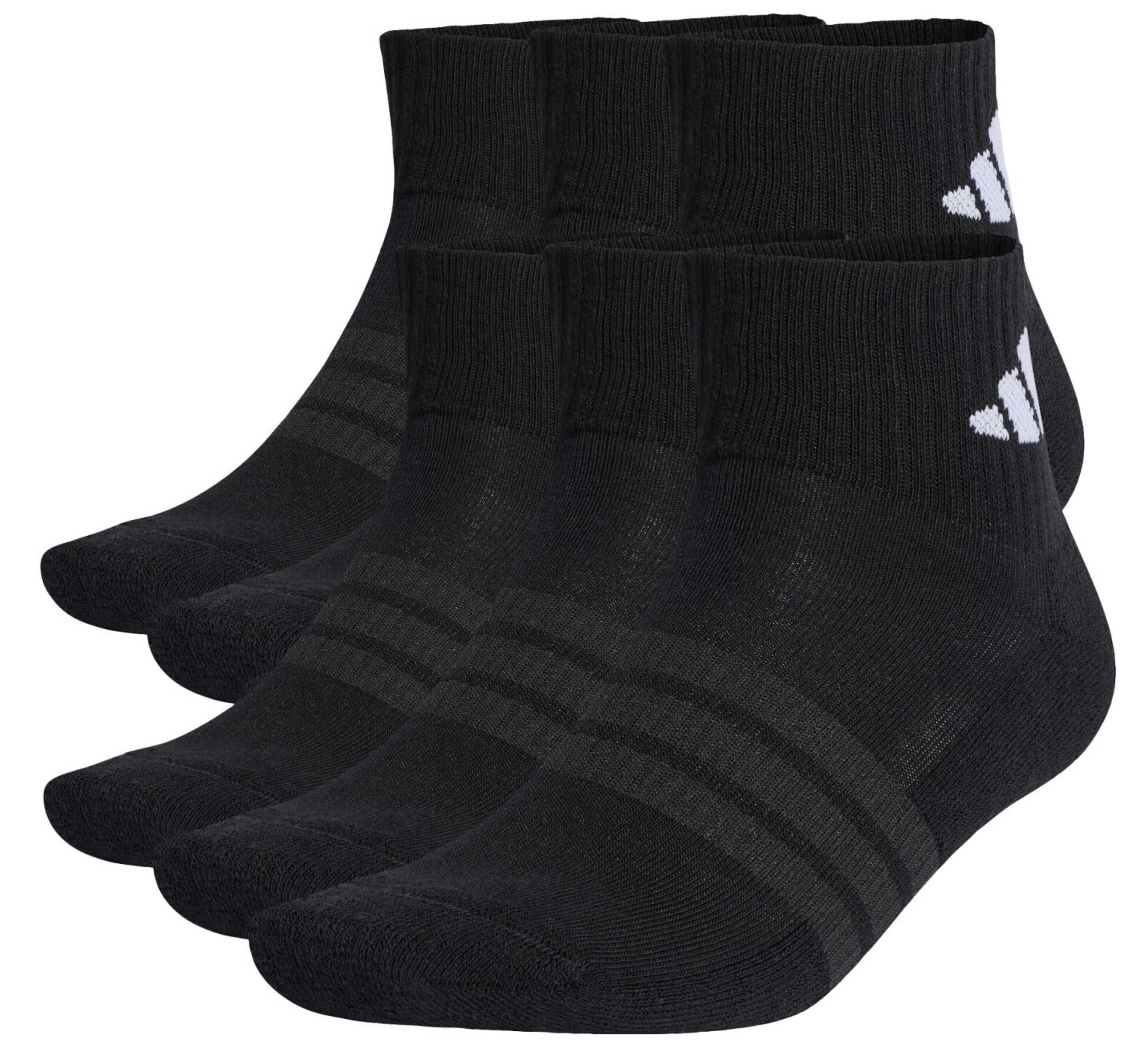 6er Pack adidas Unisex Cushioned Socken, Gr.34 48 für 14,99€ statt 20,94€