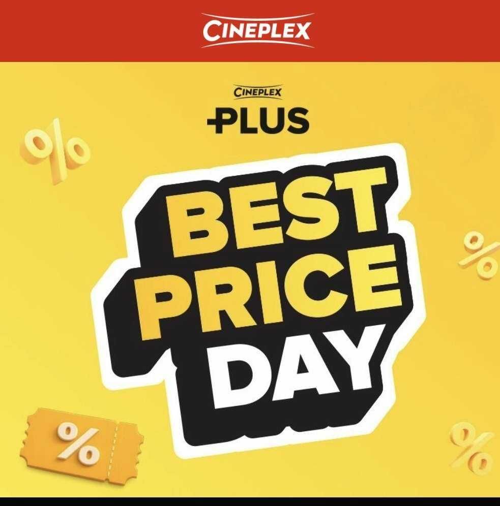 Cineplex 06.10.2026 Best Price Day - Günstigere Tickets für Cineplex PLUS Mitglieder Cineplex 06.10.2026 Best Price Day Günstigere Tickets für Cineplex PLUS Mitglieder
