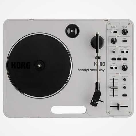 Korg – handytraxx play – Tragbarer DJ-Plattenspieler mit Lautsprecher und Digitalen Effekten 326,03€ statt 378€ Korg – handytraxx play – Tragbarer DJ Plattenspieler mit Lautsprecher und Digitalen Effekten 326,03€ statt 378€