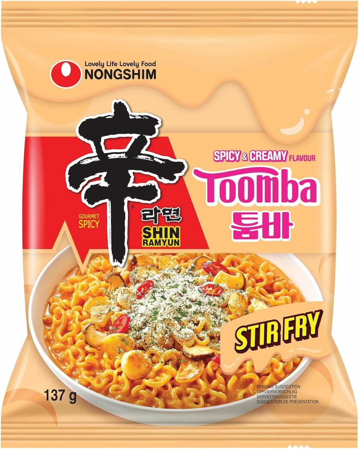 NONGSHIM   Instant Noedels Shin Ramyun Toomba   Multipack (20 X 137 G) 19,99€ statt 32,98€