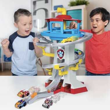 PAW Patrol True Metal Zentrale Adventure Bay Rescue Way Spielset