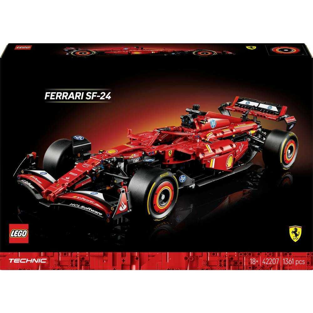 42207 LEGO TECHNIC Ferrari SF-24 F1 Rennauto 147,41€ statt 164,23€ 42207 LEGO TECHNIC Ferrari SF 24 F1 Rennauto 147,41€ statt 164,23€