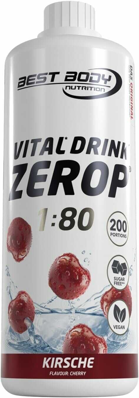 Best Body Nutrition ZEROP Vital Zuckerfreies Getränkekonzentrat Sirup Kirsche 8,05€ statt 13,55€ Best Body Nutrition ZEROP Vital Zuckerfreies Getränkekonzentrat Sirup Kirsche 8,05€ statt 13,55€