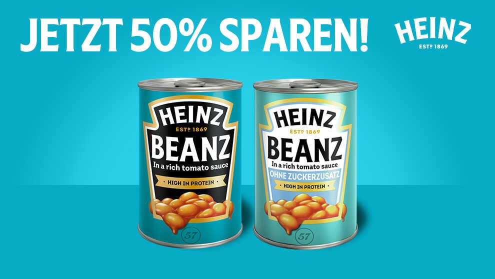 50% Cashback Heinz Baked Beanz