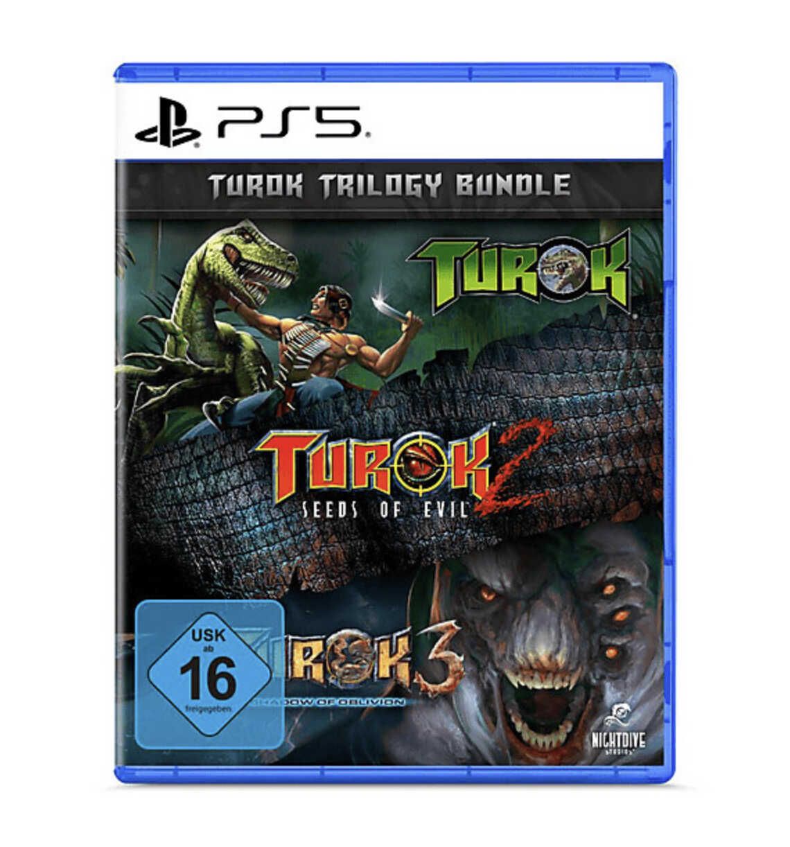 Turok Trilogy Bundle (PS5) für 22,99€ statt 27,94€