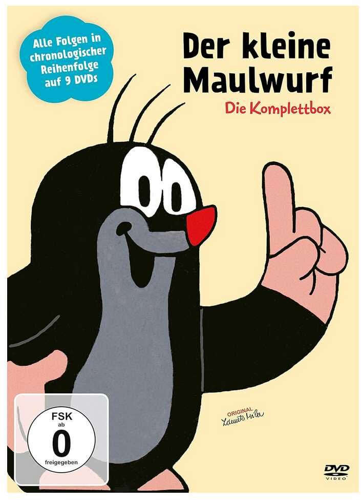 [Prime] Der kleine Maulwurf   Komplettbox [9 DVDs]    36,81€ statt 69,99€