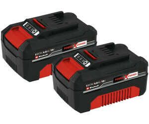 Original Einhell Akku PXC Twinpack 4,0 Ah Power X Change (Li Ion, 18 V, 2x 4,0 Ah)   Für 50,99€ PVG 59,20€