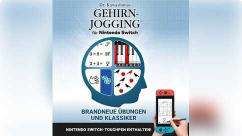 Dr. Kawashimas Gehirn Jogging für Nintendo Switch 1 + 2  18,89€ statt 26,99€