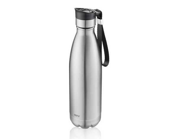 GEFU Trinkflasche + Thermosflasche Olimpio 0,75l, Edelstahl 15,94€ statt  29,95€