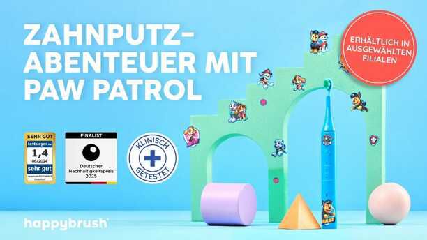 10,00 € Cashback happybrush Eco Vibe Kids Lernzahnbürste