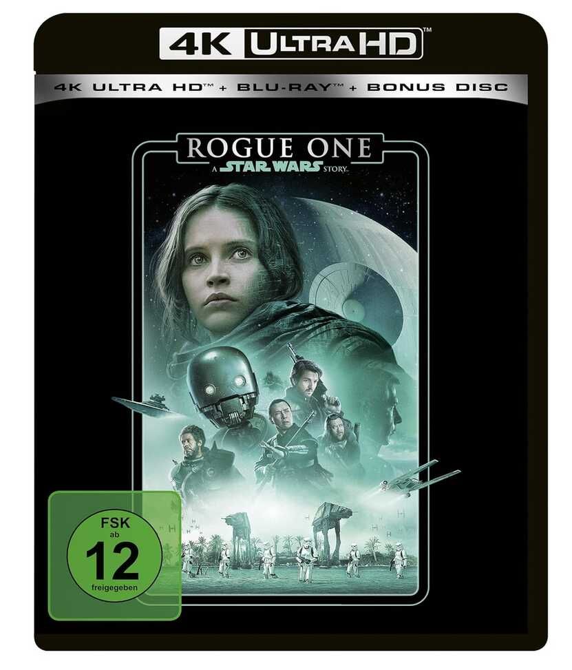 [Prime] Rogue One: A Star Wars Story   4K Ultra HD (Blu Ray)   16,47€ statt 21,99€