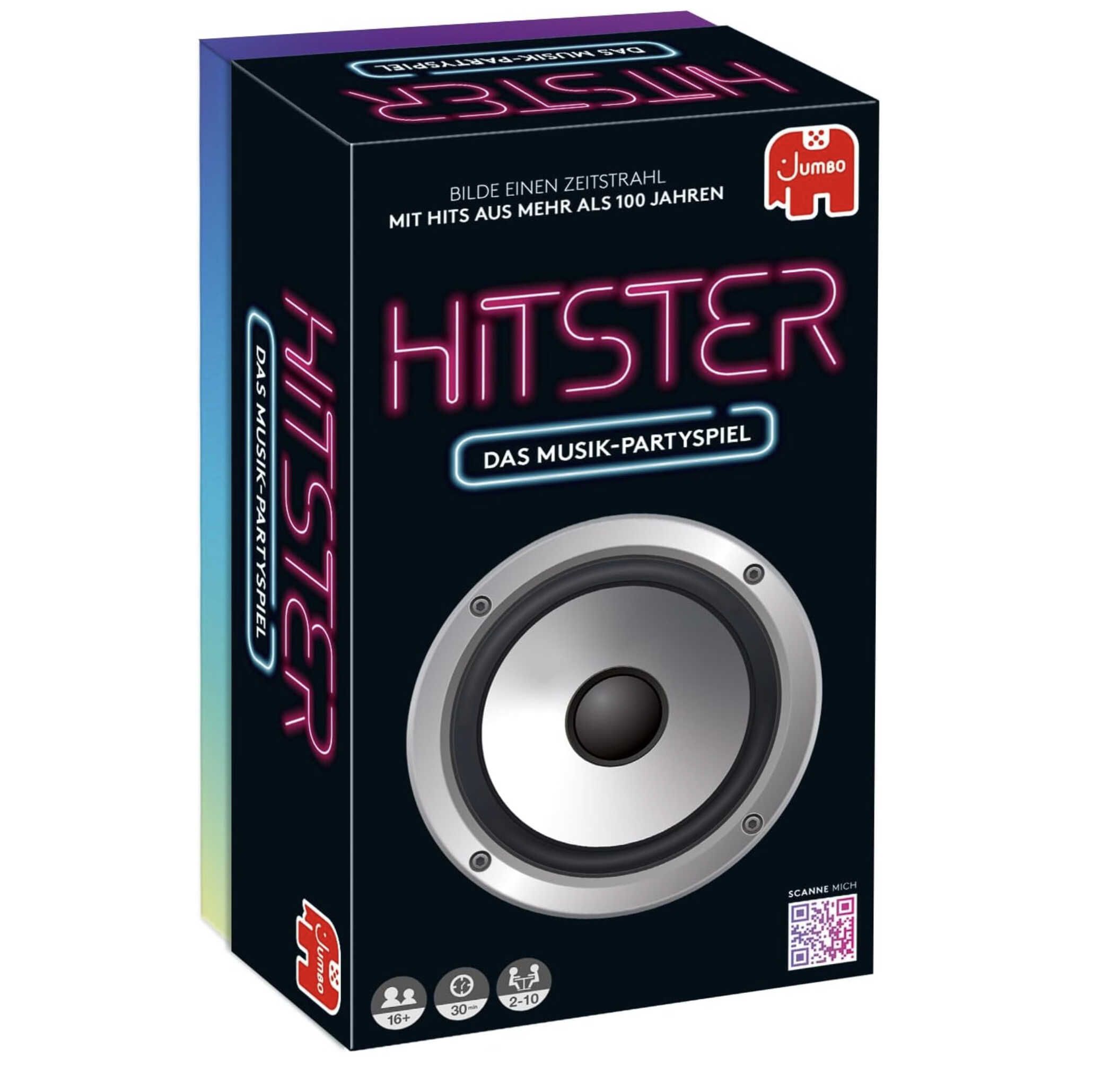 Hitster Original, EIN Party- und Kartenspiel für 2 bis 10 Spieler für 14,99€ statt 17,84€ Hitster Original, EIN Party und Kartenspiel für 2 bis 10 Spieler für 14,99€ statt 17,84€
