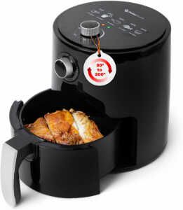 Swiss Home SH 6653 Heißluftfritteuse 2,5L, 1200W für 27€ statt 30,94€